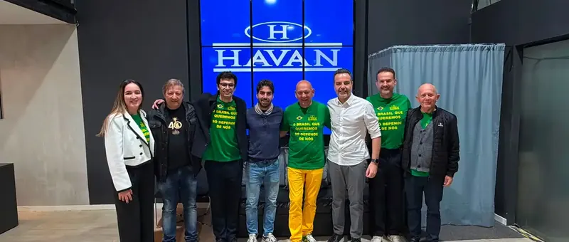 Equipe Havan em visita ao Paraguai